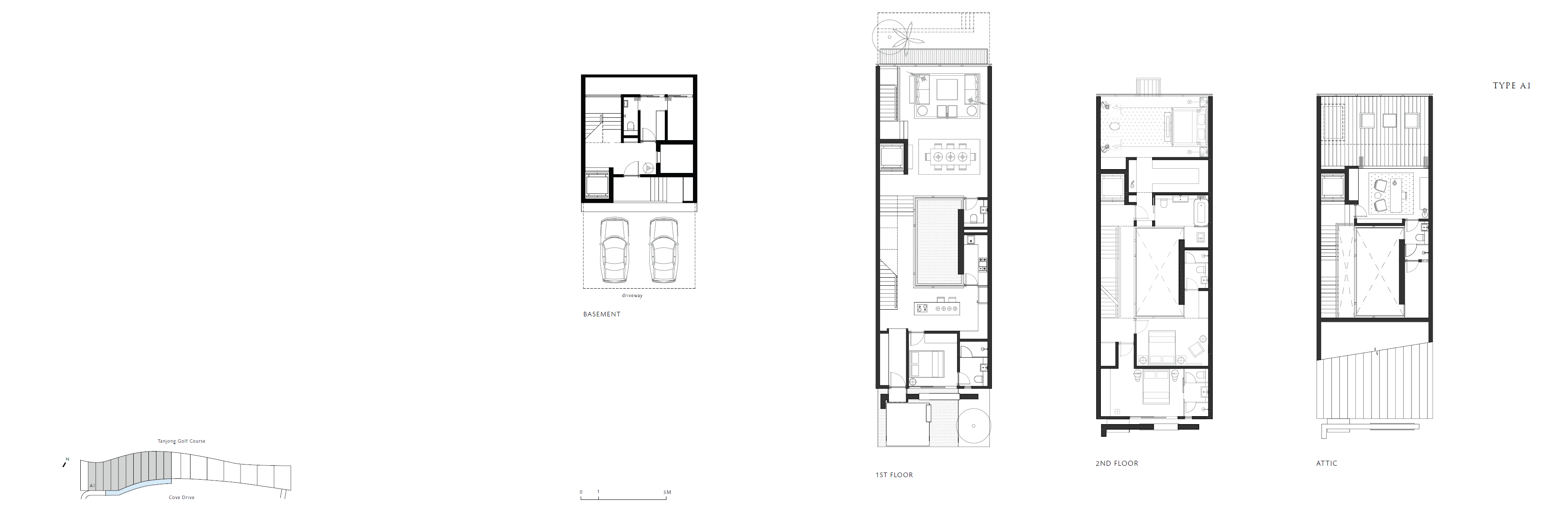 The Green Collection 1 Bedroom Floor Plan 1